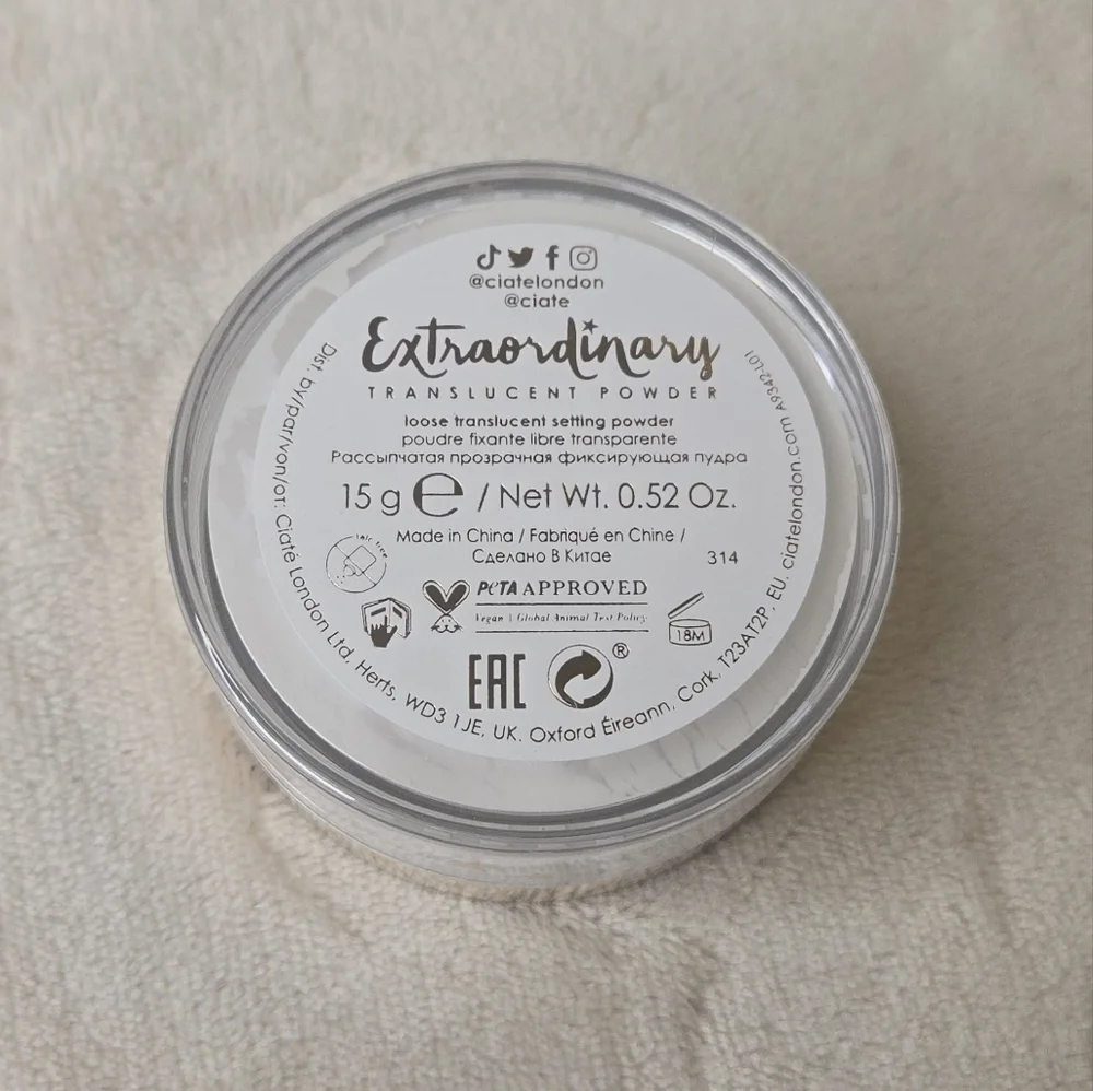Ciaté London Extraordinary Translucent Setting Powder